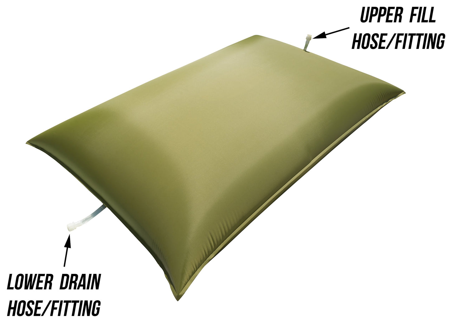 Water Storage Tank - Bladder - Bag - AQUATANK2 Stores Water For Your Emergency Water Supply - It Is a Light-Weight and Portable Water Container, Food-Grade Material, no BPAs (30 Gallon)