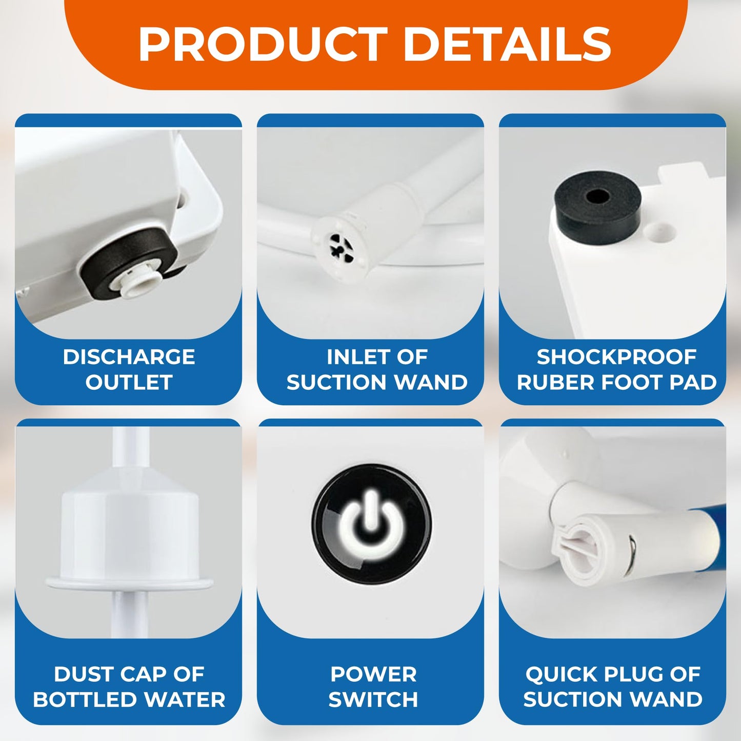 SEAFLO Bottled Water System - Convenient On/Off Switch, 20ft Discharge Tube, Wall Plug