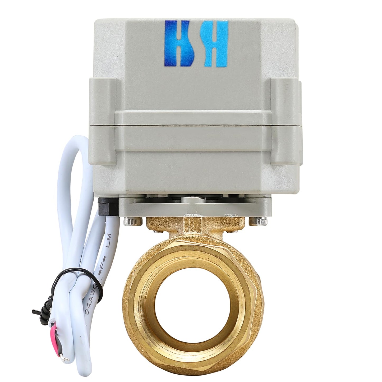 HSH-Flo 2 Way 1" 12VDC 9-24VDC 0-10V NPT Proportional Integral Modulating Control Motorized Ball Valve