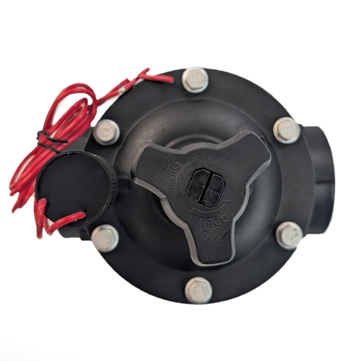 Fimco Manufacturing Inc. X200 2" in-line Commercial Electric Solenoid Irrigation Control Valve with 24VAC Coil and NPT Female Threaded outlets