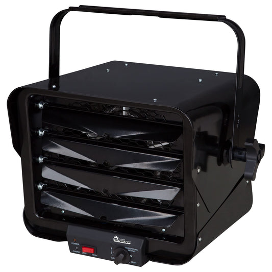 Dr. Heater DR966 240-volt Hardwired Shop Garage Commercial Heater, 3000-watt/6000-watt, DR966 240V, Black