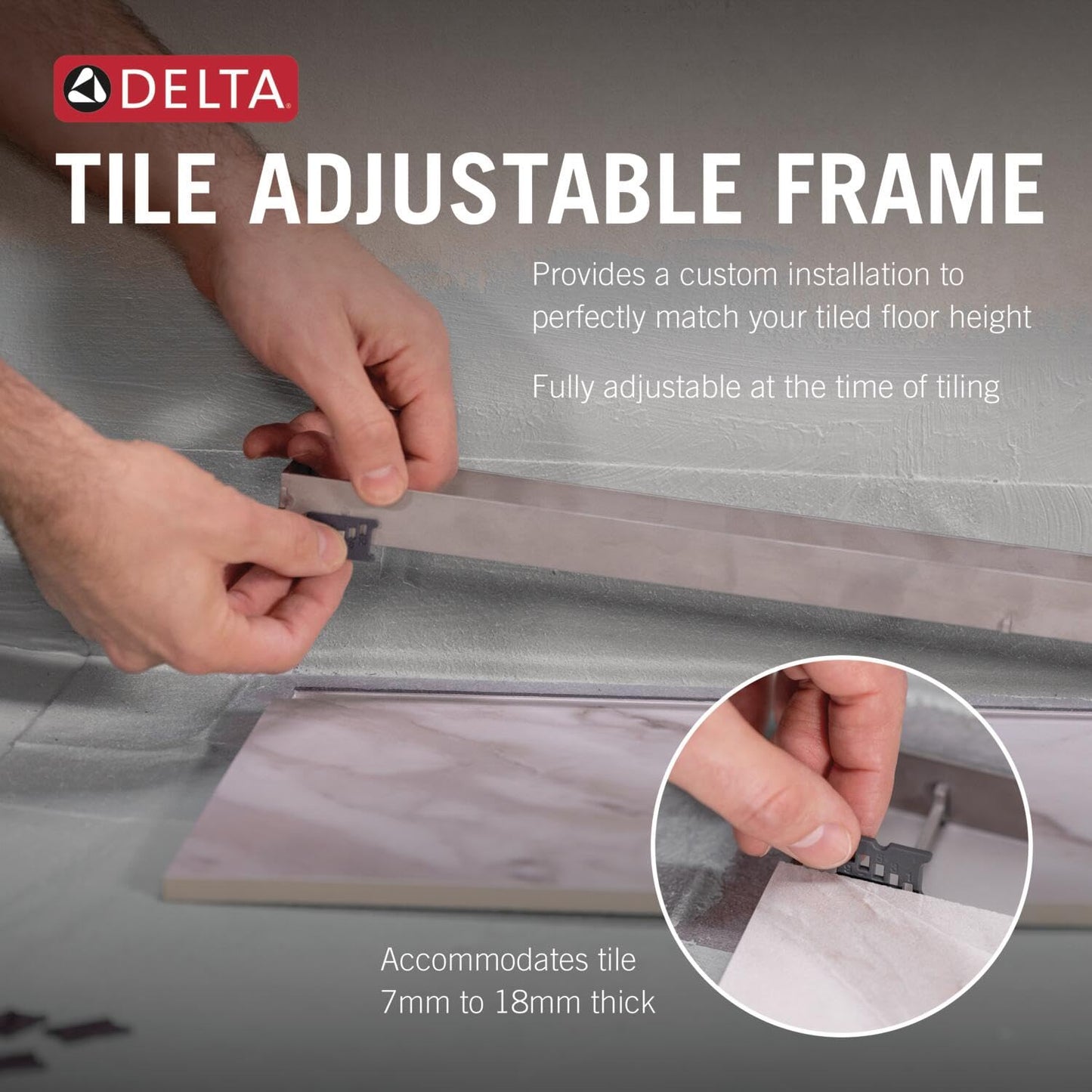 Delta Faucet 36-Inch Linear Shower Drain Rough