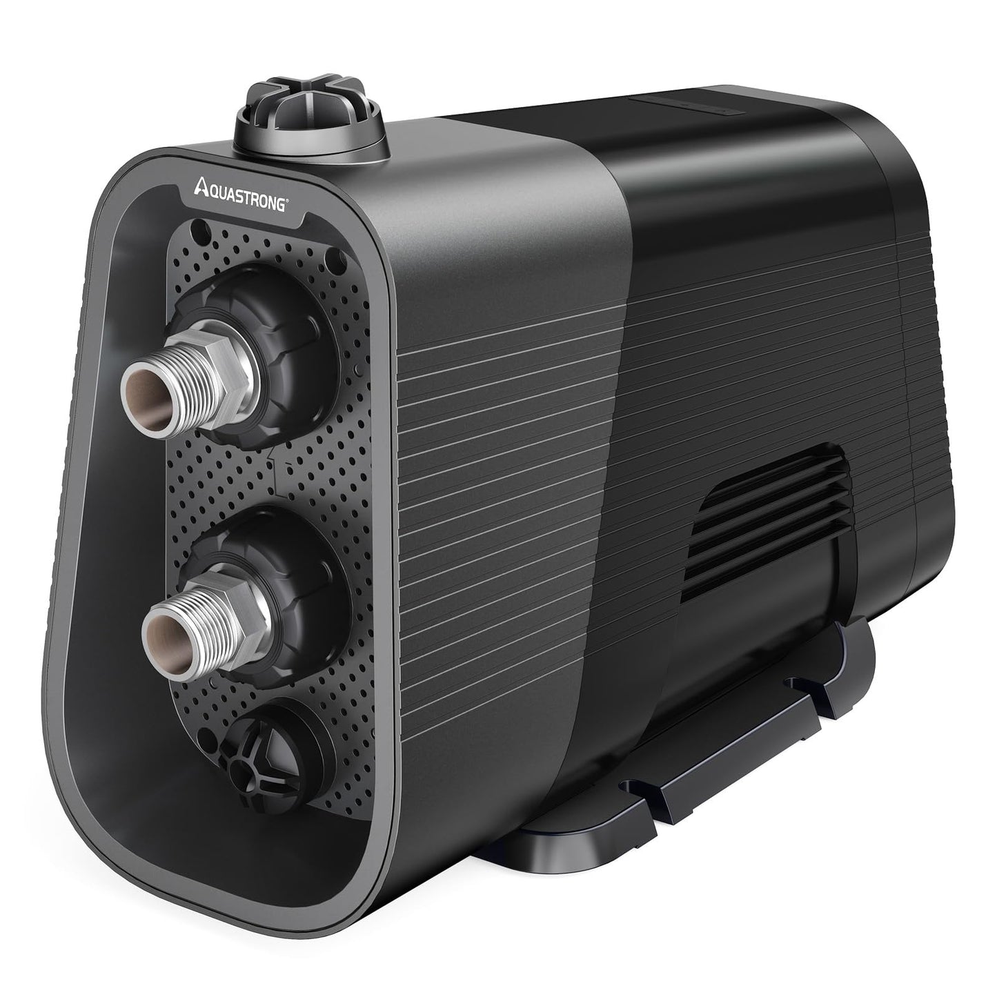 Aquastrong Whole House Water Pressure Booster Pump 80 PSI, 115V Automatic Variable Speed, Constant Pressure, Integrated Design, Self-Priming, for Home, Apartment, Shower, Garden, Shallow Well,Smart 45