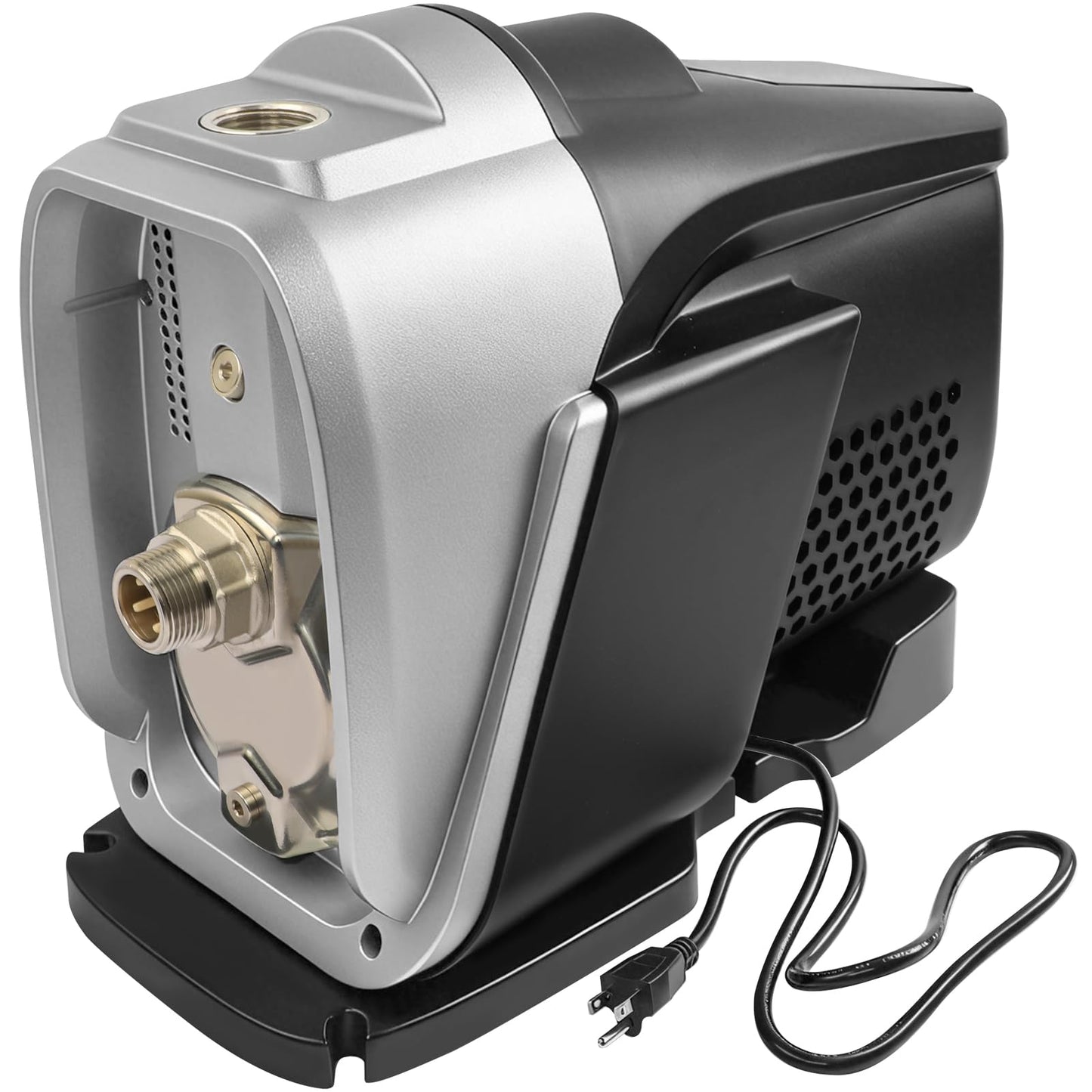 Water Pressure Booster Pump 1180W 110V~115V 60Hz, 1-1/4 Inch Pipe Fitting, 1.5-6.0bar Adjustable Pressure, for Home/Garden/Business Water Transfer & Irrigation