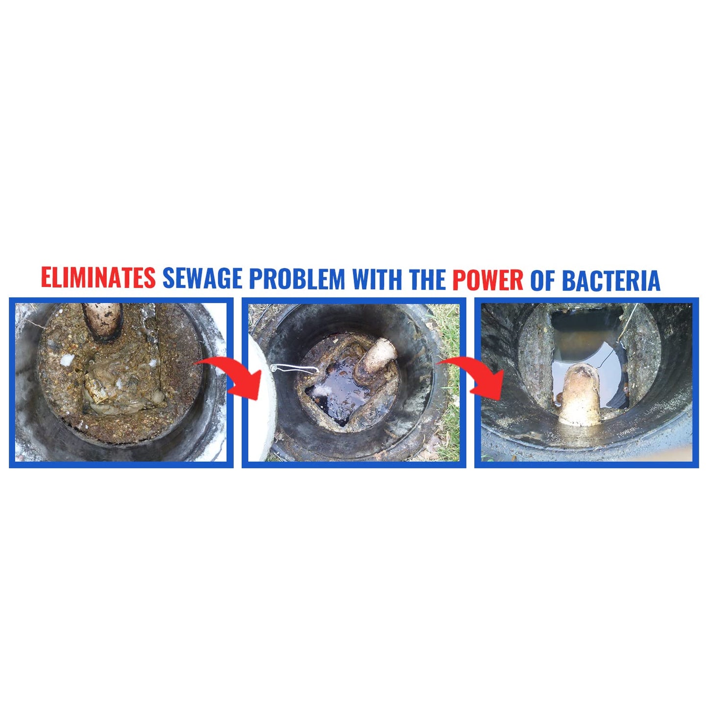 Bio-Safe Organics B.O.S.S - Septic Tank Treatment - 36 Monthly Doses - Septic Cleaner - Drain Cleaner - Drain Clog Remover - Unclog Toilet Septic Maintenance - Exxon Valdez Patented 100% Guaranteed