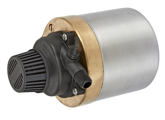 Little Giant S900PT-20 115 Volt, 795 GPH Oil-less Stainless Steel and Bronze Direct Drive Pump for Fresh or Salt Water Ponds or Fountains, Steel, 517100003