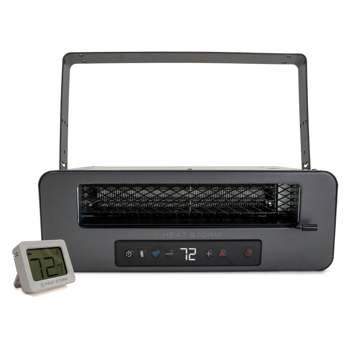Heat Storm HS-6000-GC Heater, Gray, 7"D x 18"W x 13"H