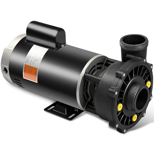 3722021-1D 56 Frame 5 hp Spa Pump, 2-Speed 230V Hot Tub Pump Standard Pool Pump, 2" Inlet/Outlet, Compatible with Waterway Executive 50