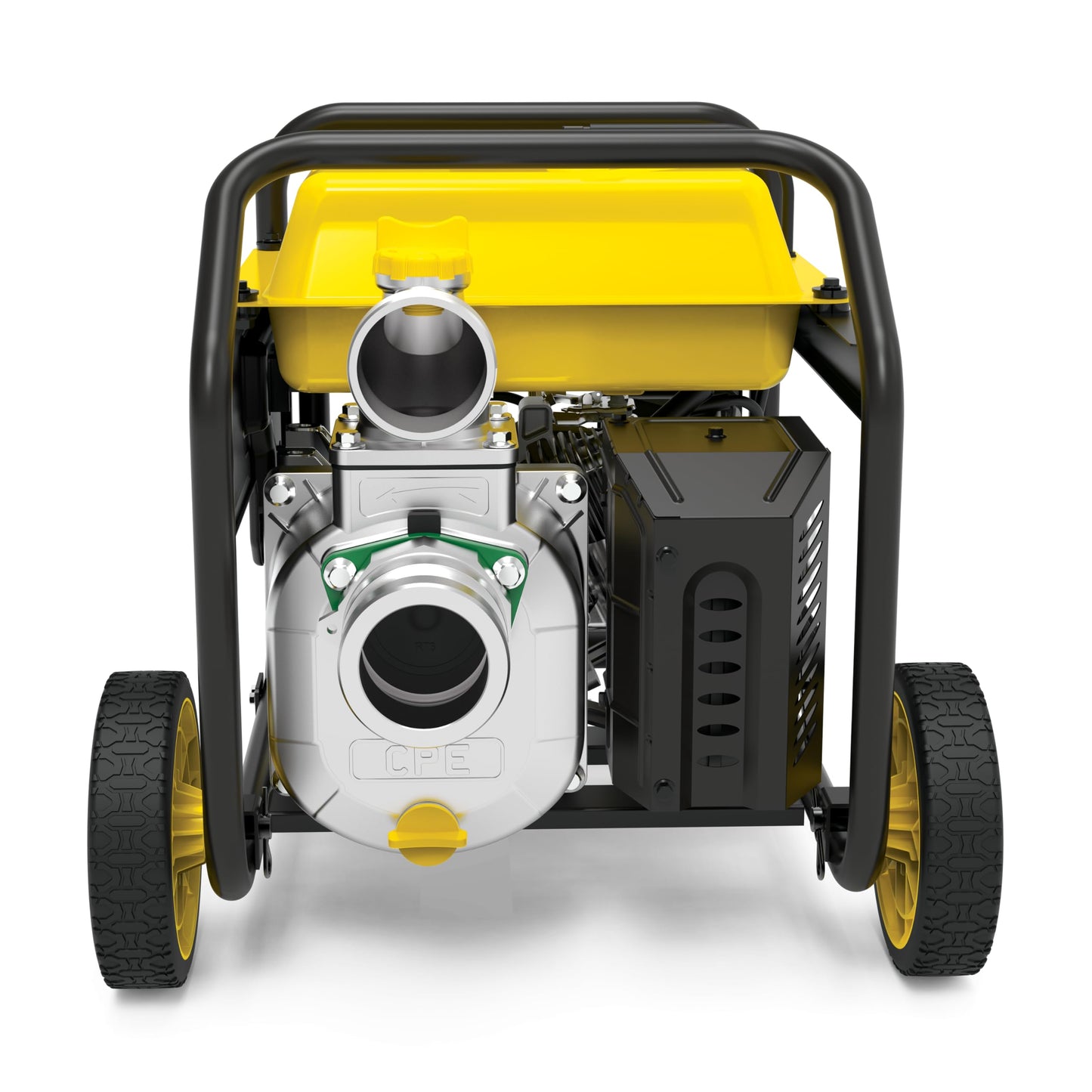 Champion Power Equipment 3-Inch Gas-Powered Semi-Trash Water Transfer Pump with Hose and Wheel Kit