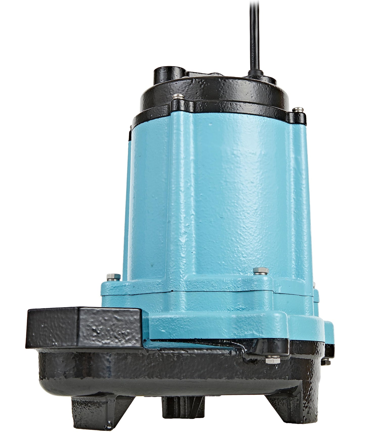 Little Giant 12E-CIM 115 Volt, 1/2 HP, 3000 GPH Cast Iron Manual Submersible Effluent Pump with 20-Ft. Cord, Blue, 512001