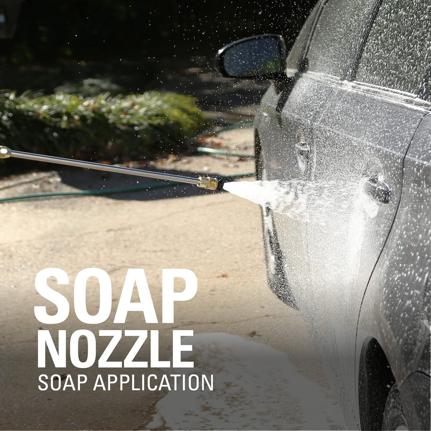 Greenworks 2000 PSI (1.2 GPM) Electric Pressure Washer, Steel Wand, On-Board Soap Tank (25°, 40°, Soap, and Turbo Nozzle)