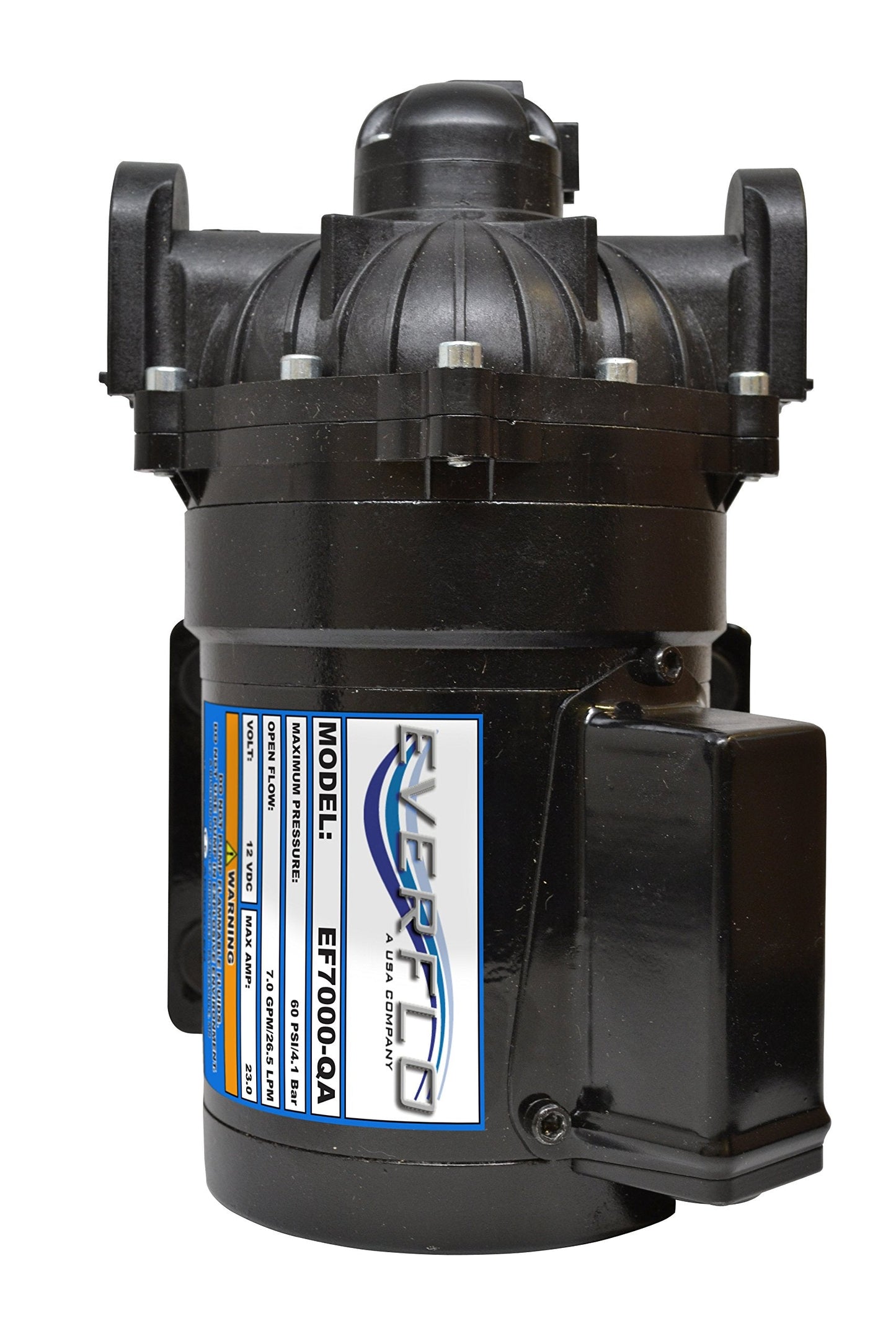 Flexzilla Pro Water Hose (250 ft.) and Everflo EF7000-BOX 7.0 GPM 12V Diaphragm Pump Bundle