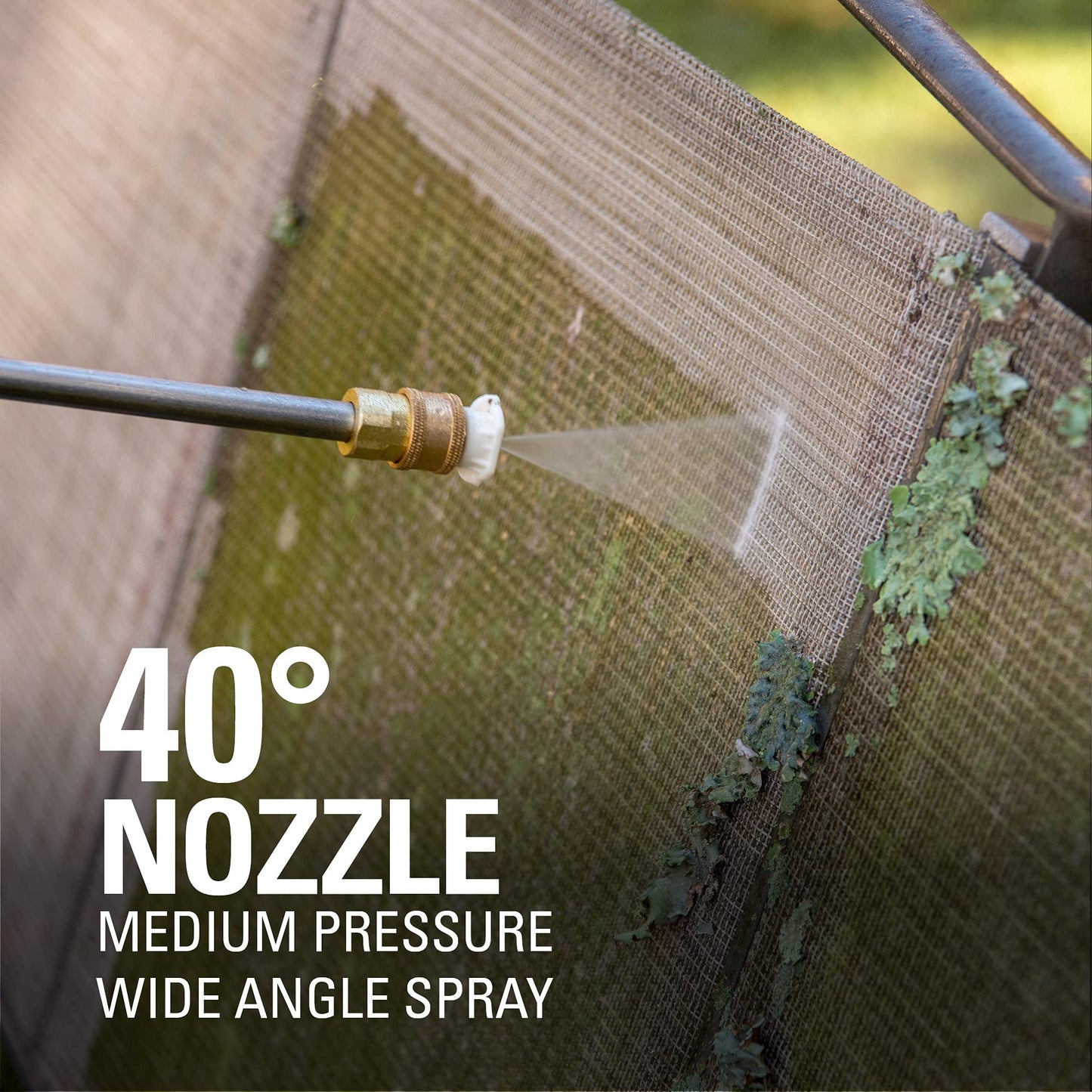 Greenworks 2000 PSI (1.2 GPM) Electric Pressure Washer, Steel Wand, On-Board Soap Tank (25°, 40°, Soap, and Turbo Nozzle)