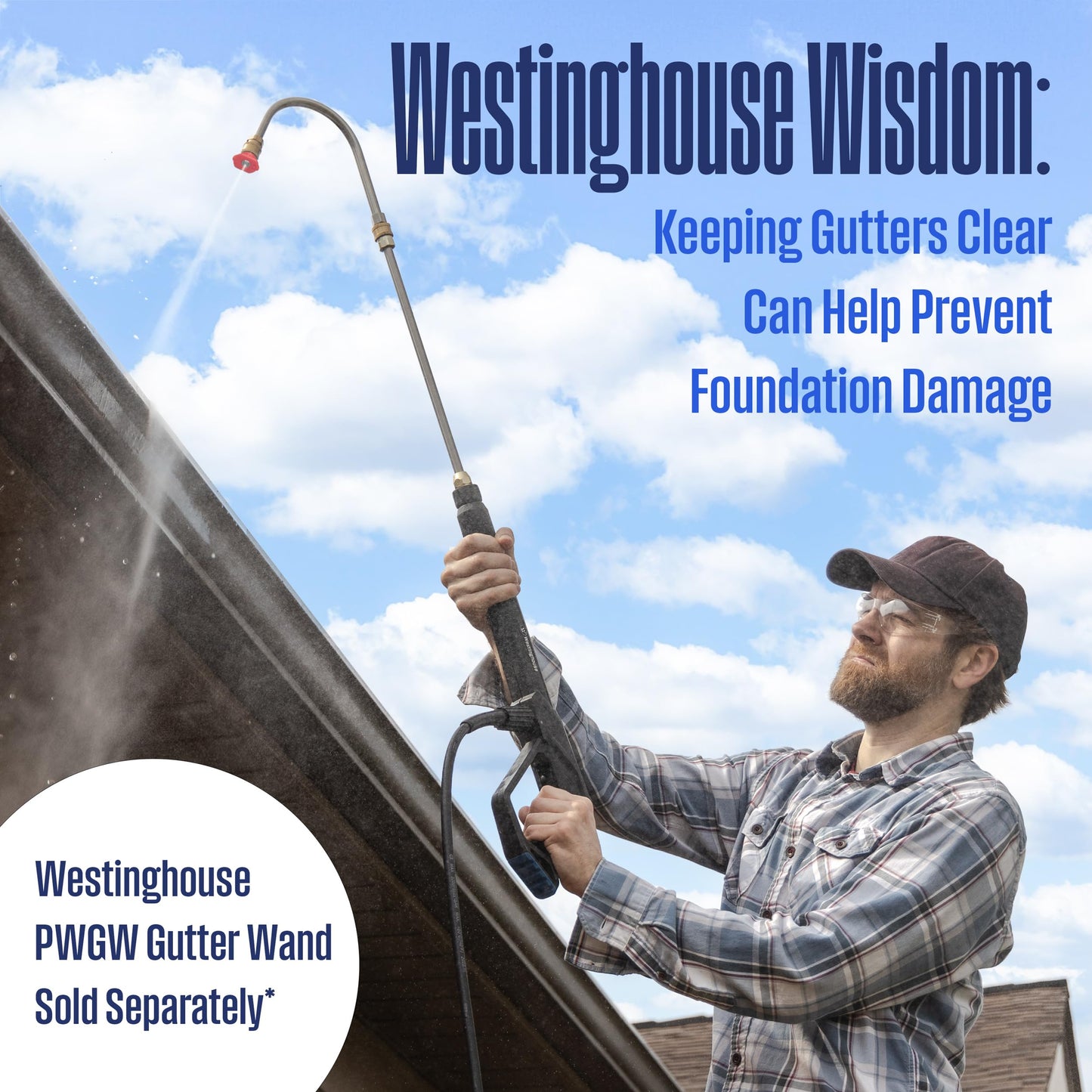 Westinghouse WPX3200 Gas Pressure Washer, 3200 PSI and 2.5 GPM, Onboard Soap Tank, Spray Gun and Wand, 5 Nozzle Set, for Cars/Fences/Driveways/Homes/Patios/Furniture