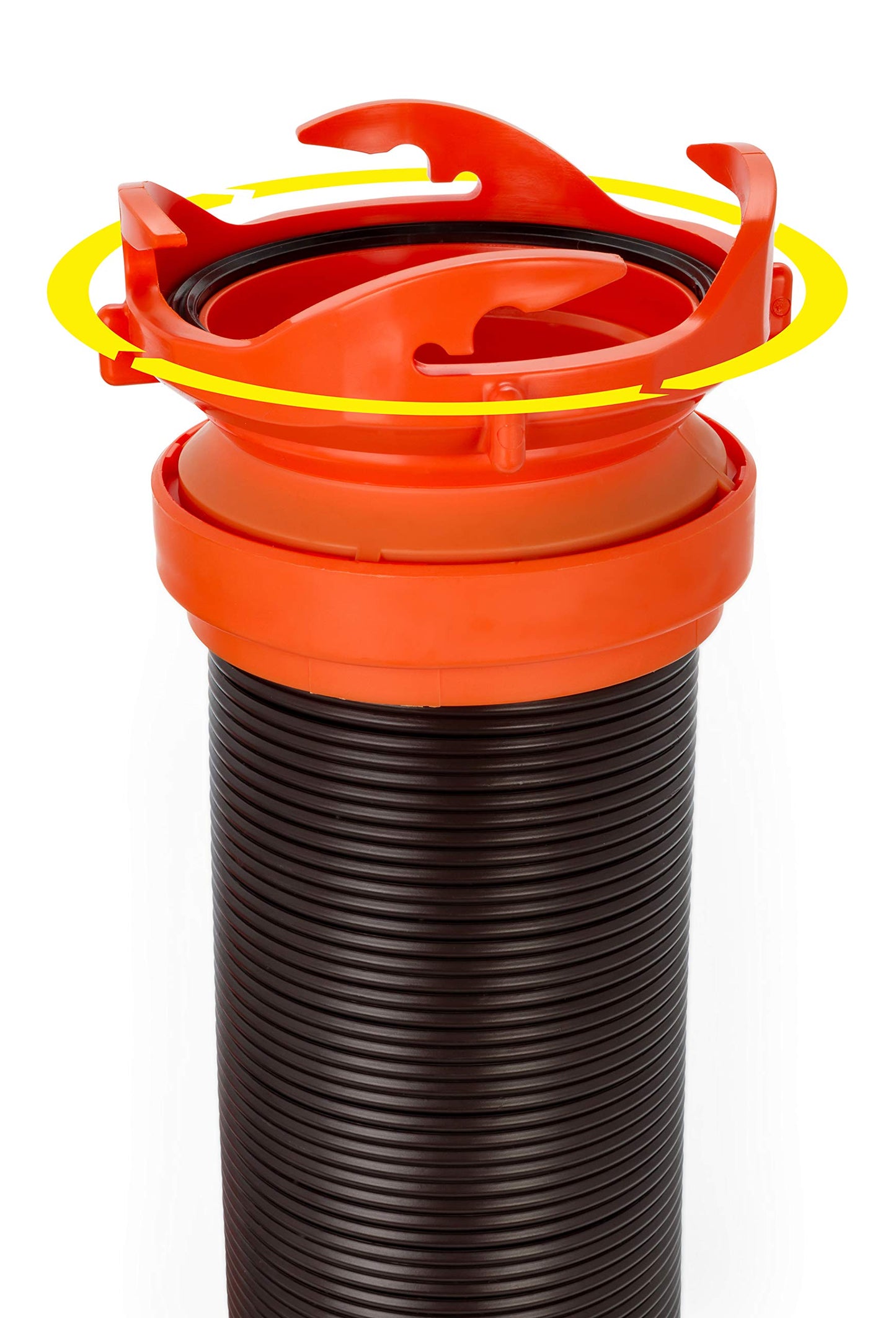 AP Products 024-1000 LP Tank Check Dual Sensor & Camco 20' (39742) RhinoFLEX 20-Foot RV Sewer Hose Kit, Swivel Transparent Elbow with 4-in-1 Dump Station Fitting-Storage Caps Included, Black, Brown
