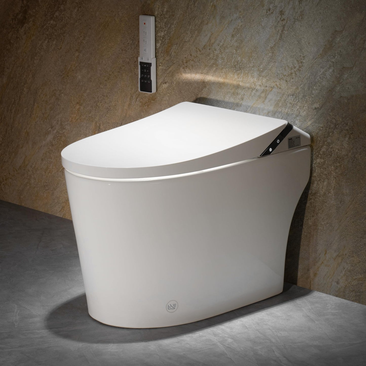 ihatit Artistic Smart Toilet,Smart Toilet with Bidet Built in,Foam Dispenser,Auto Open Close,Deodorization,1000Gram MaP Flush,ADA Height,Auto Flush,Heated Seat,Warm Water,Modern toilet