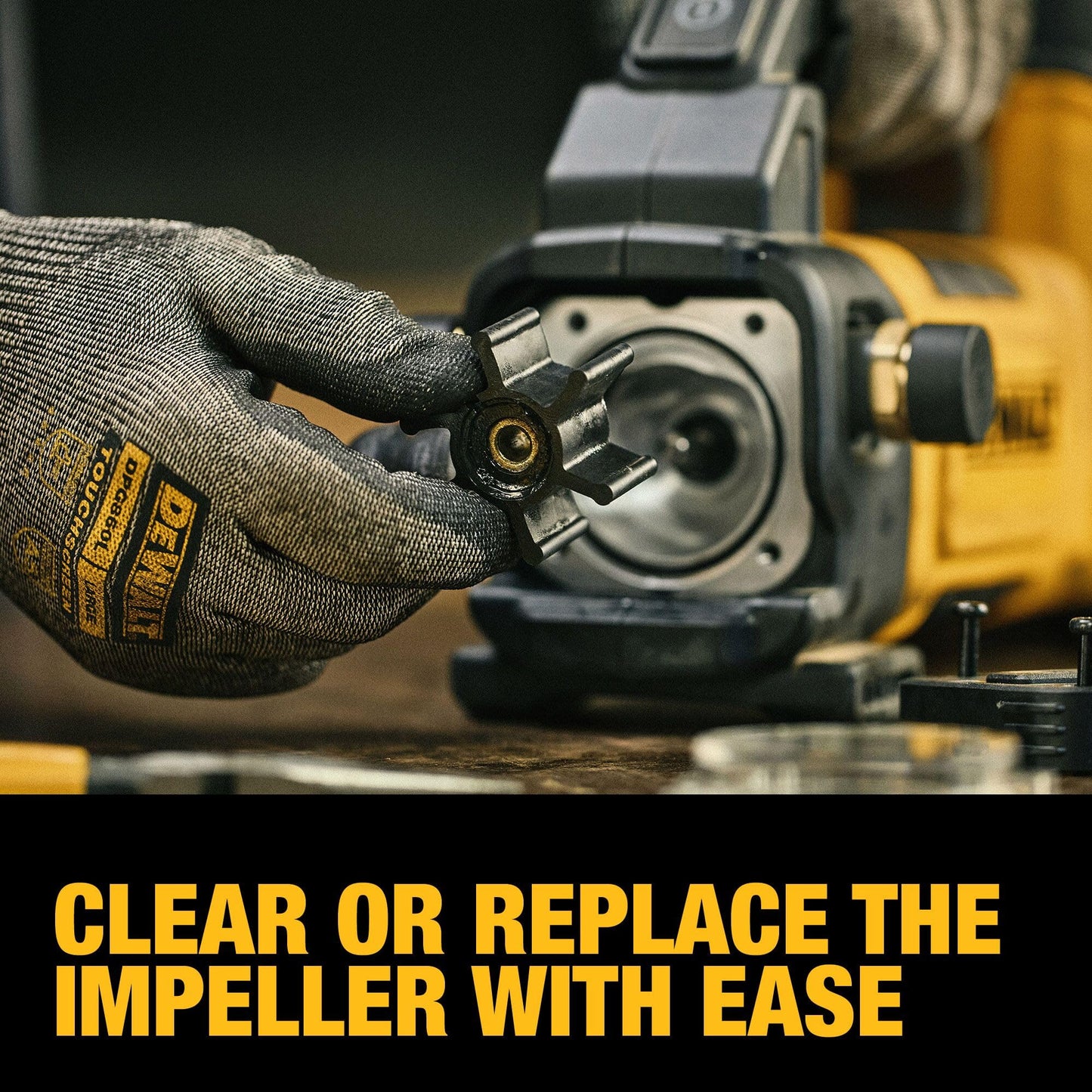 DEWALT 20V MAX Transfer Pump, 10 GPM, Powerful and Lightweight, Profesional Grade Versatility, Bare Tool Only (DCE050B)